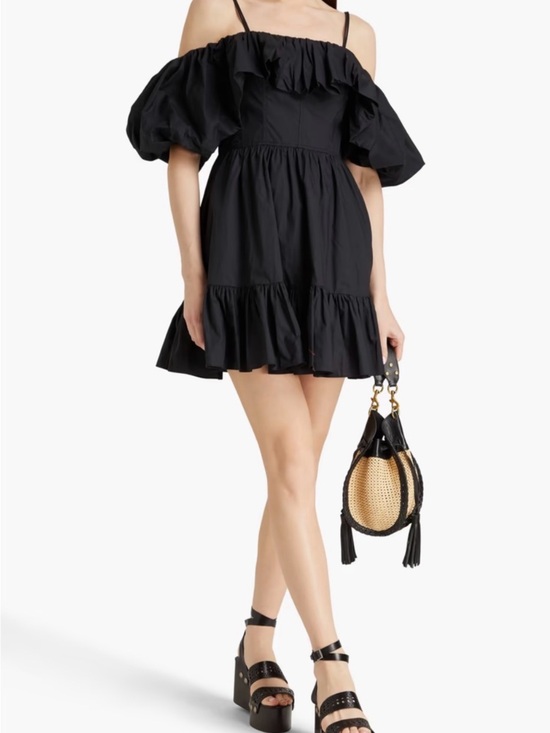 Ulla Johnson Dresses & Skirts - NWT ULLA JOHNSON Lila cold-shoulder gathered cotton-poplin mini dress